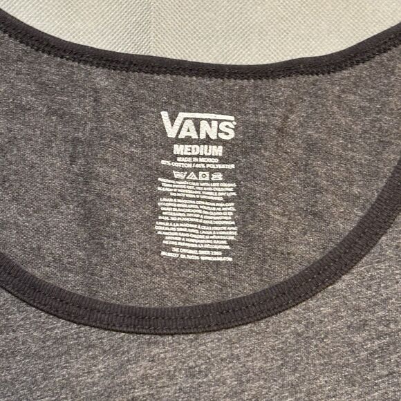 Vans Tank Top "Delivered Fresh Since 1966" Men Medium  2010s-No Longer Made RARE - Picture 3 of 6